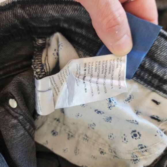 Pilcro and the Letterpress Black Boyfriend Style Jeans- size 27 - Picture 7 of 7